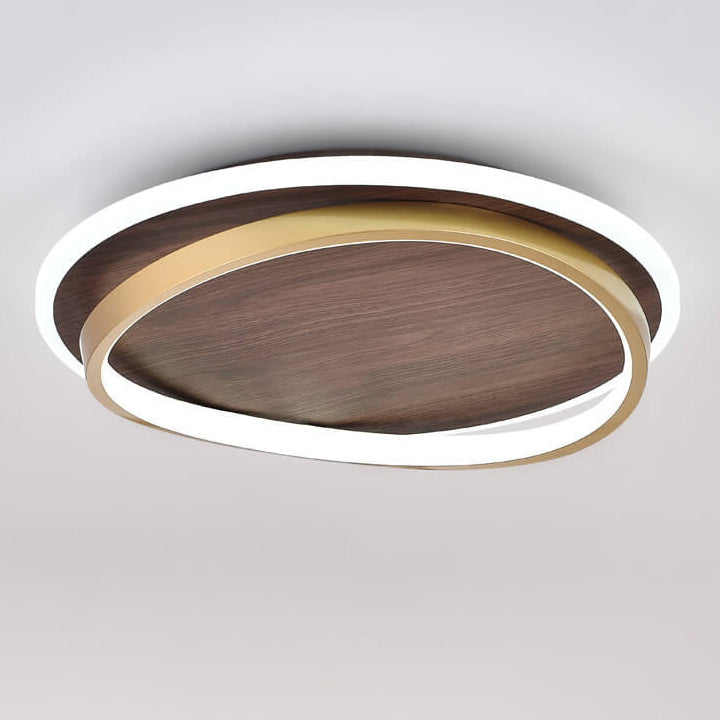 Walnut LED Ceiling Lamp