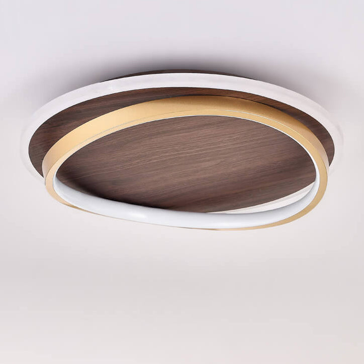 Walnut LED Ceiling Lamp