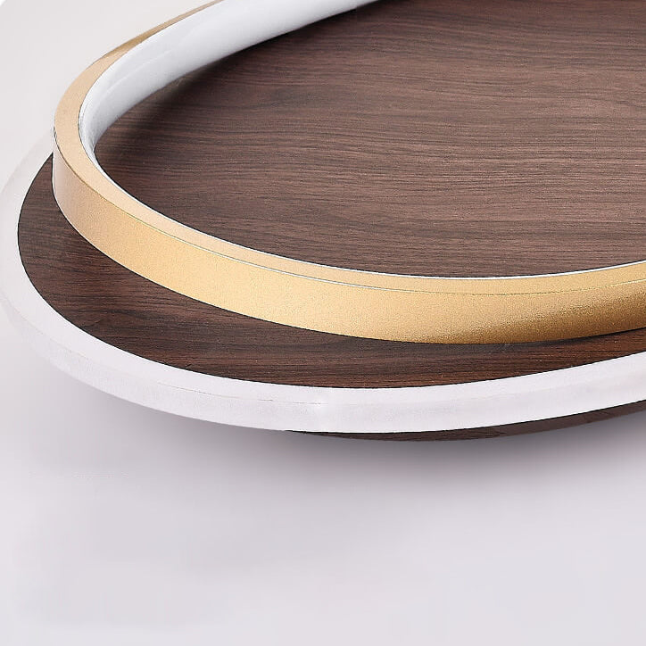 Walnut LED Ceiling Lamp