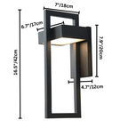 Nordic Aluminium Outdoor Wall Light