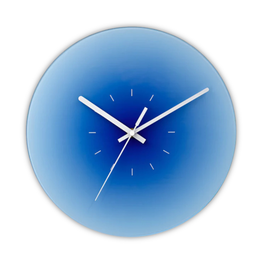 Sunset Glass Wall Clock
