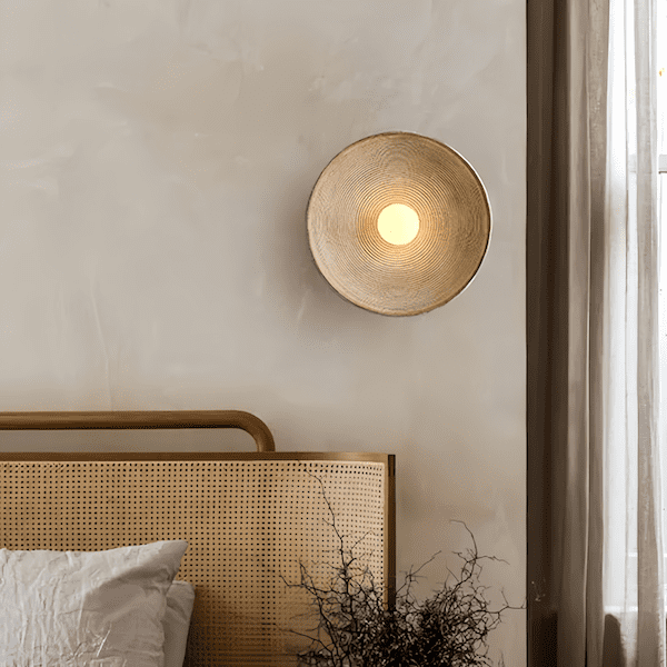Rustic Wood Wall Sconce