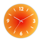 Sunset Glass Wall Clock