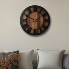 Vintage Wooden Wall Clock