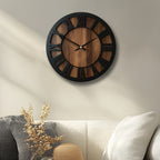 Vintage Wooden Wall Clock