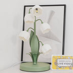 Bell Orchid Table Lamp