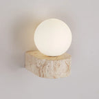 Travertine Stone Wall Lamp
