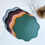 FloraMat Faux Leather Placemats