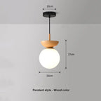 Nordic Glass Ball Pendant Light