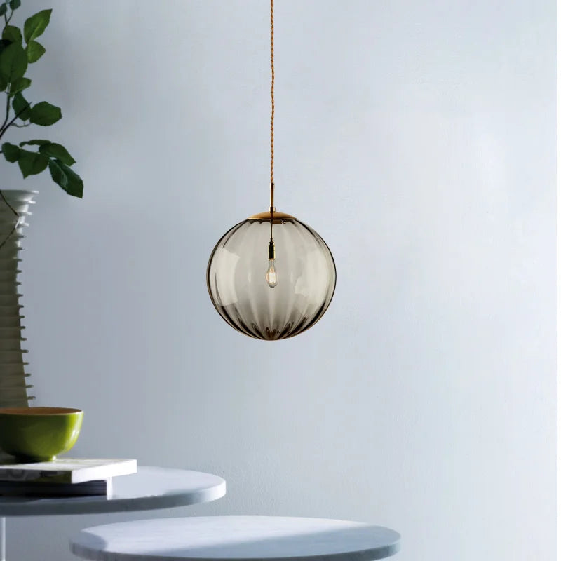 Modern Glass Ball Pendant Light