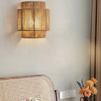 RattanGlow Wall Light