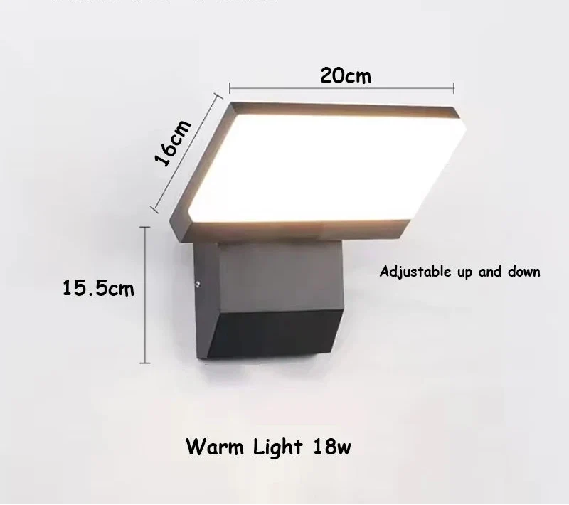 LumiFold Outdoor Wall Light