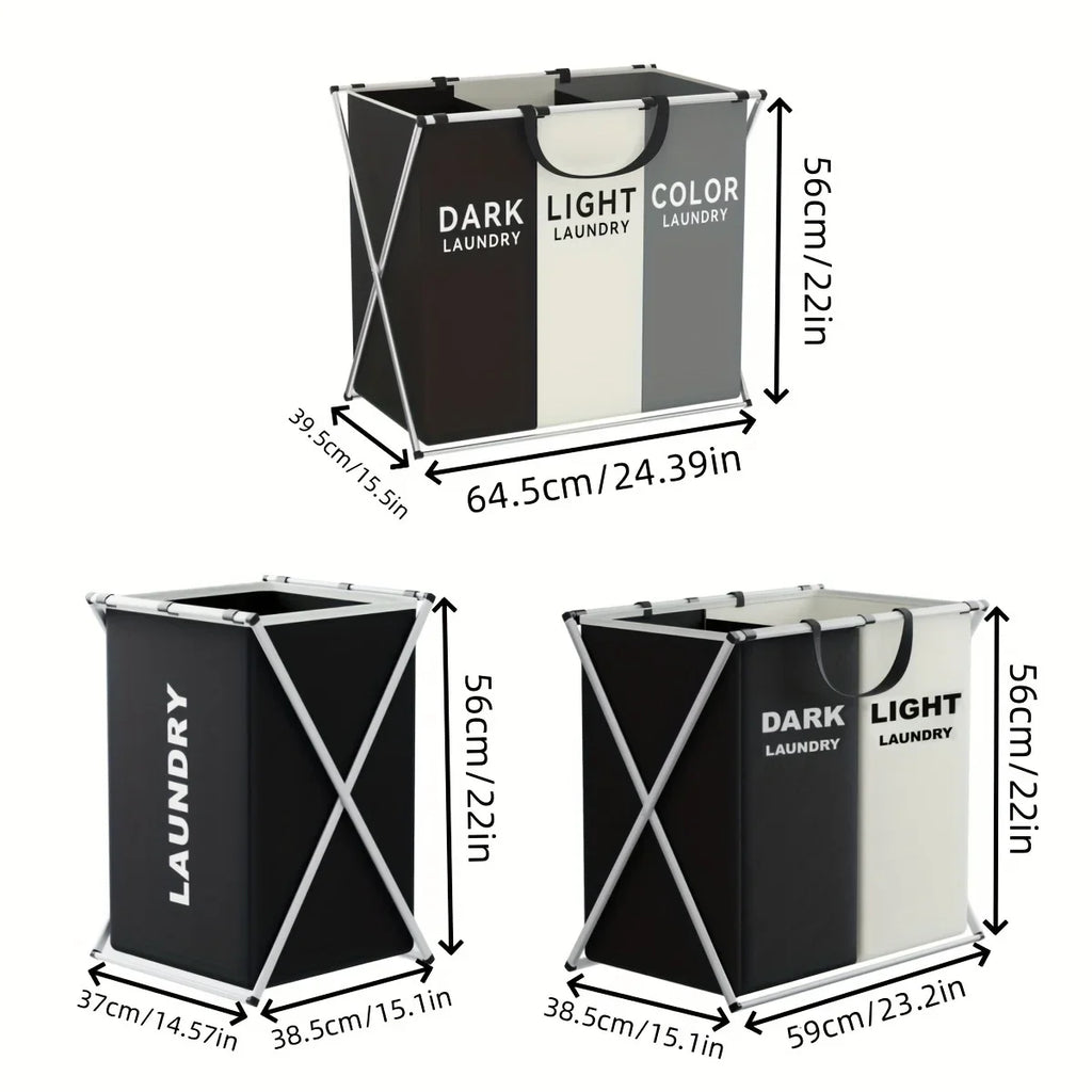 TriSort Laundry Hamper