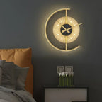 Lunaris Wall Lamp Clock