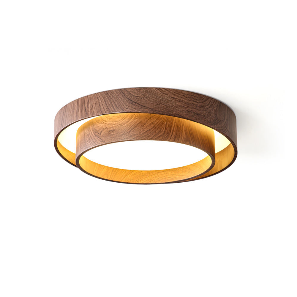Vaako Walnut Ceiling Lamp