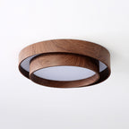 Vaako Walnut Ceiling Lamp