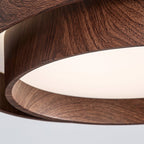 Vaako Walnut Ceiling Lamp