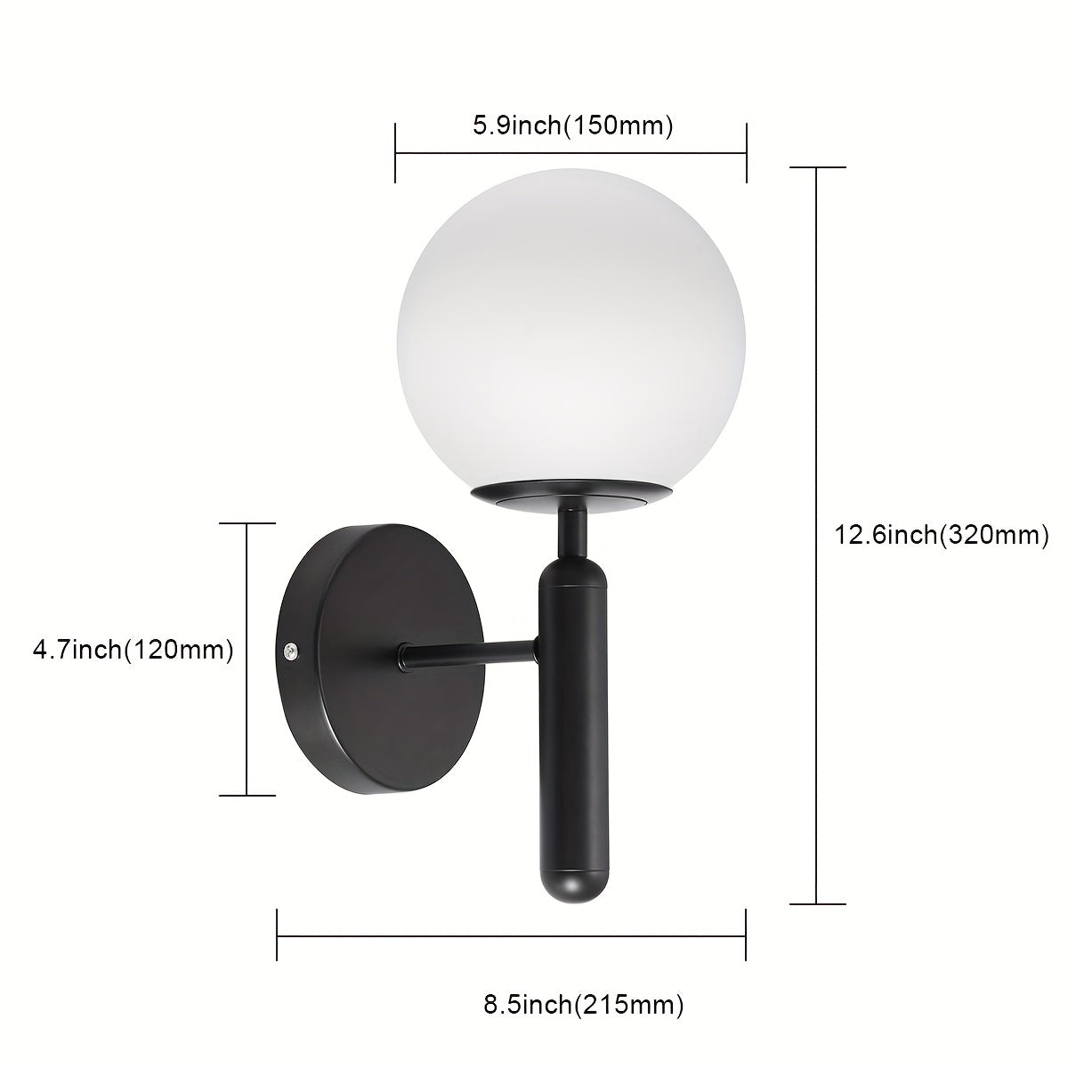 Modern Glass Wall Sconce