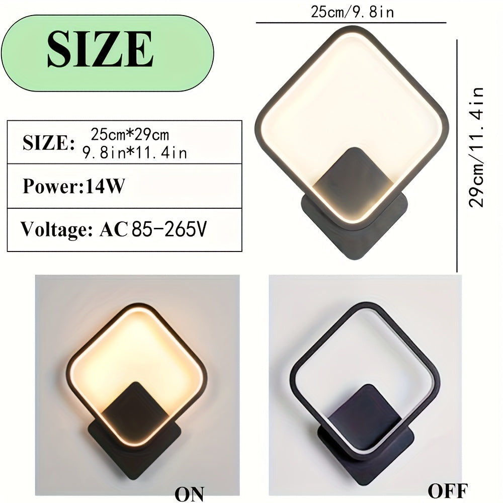 Modern Square LED Wall Lamp