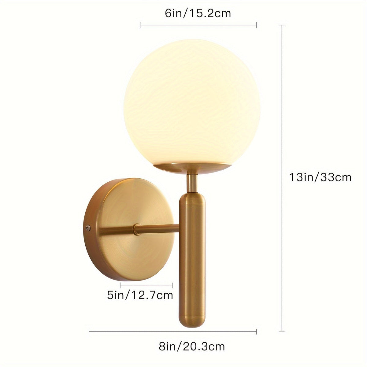Modern Glass Wall Sconce