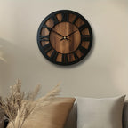 Vintage Wooden Wall Clock