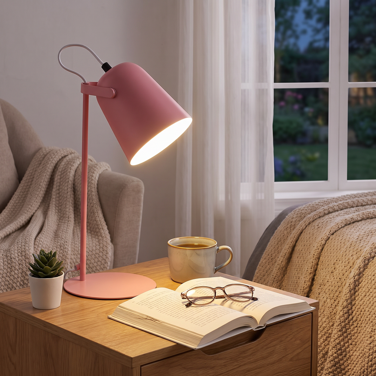 Nordic Metal LED Desk Lamp