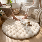 Cloud Comfort Round Bubble Rug
