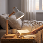 Nordic Wooden Desk Lamp