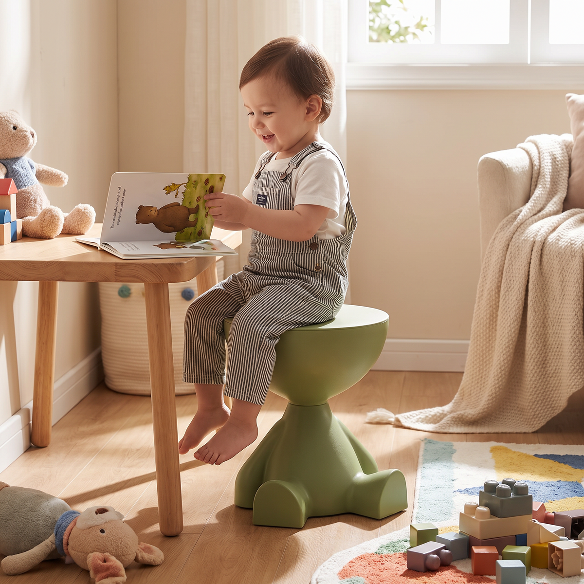 Cartoon Bear Side Table