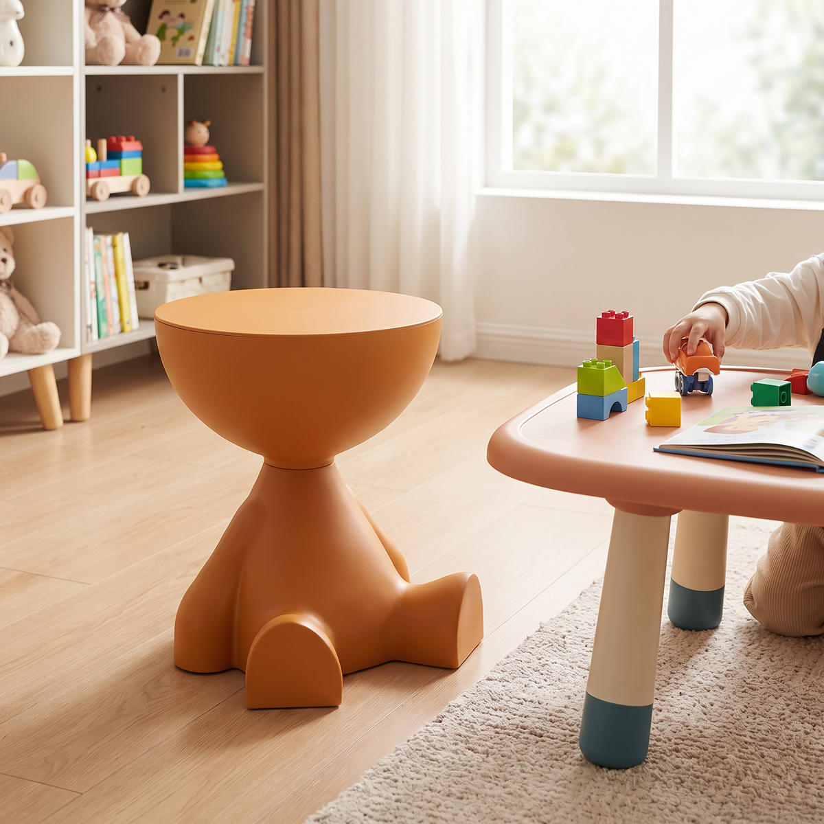 Cartoon Bear Side Table