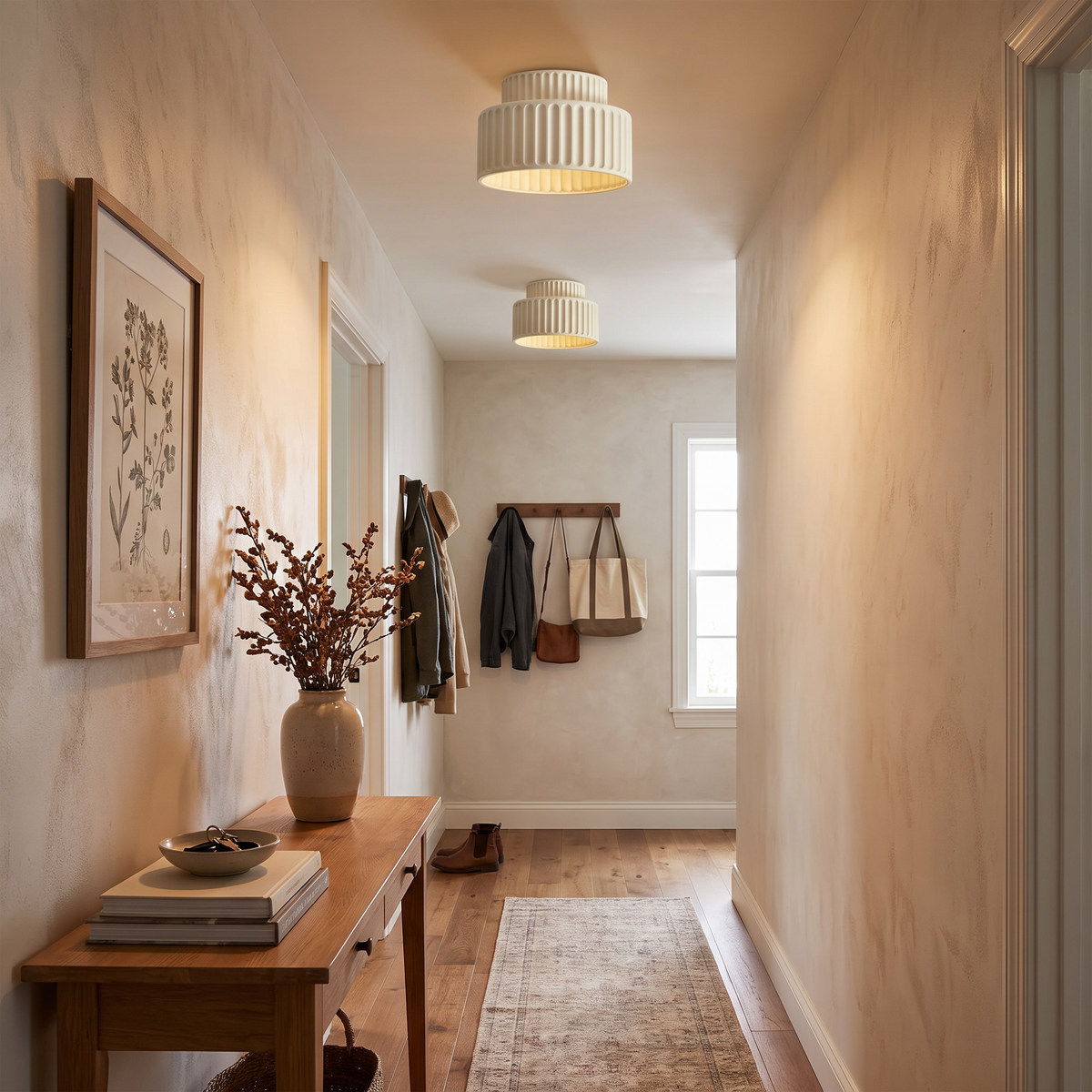Nordic Ripple Ceiling Light