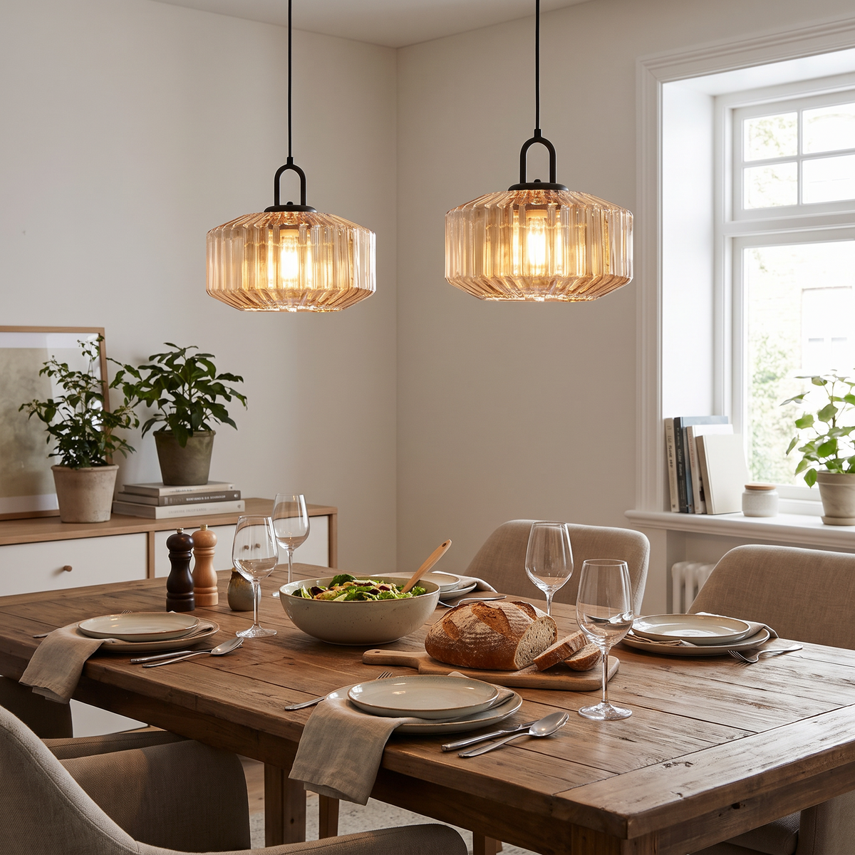 Mireta Glass Pendant Light