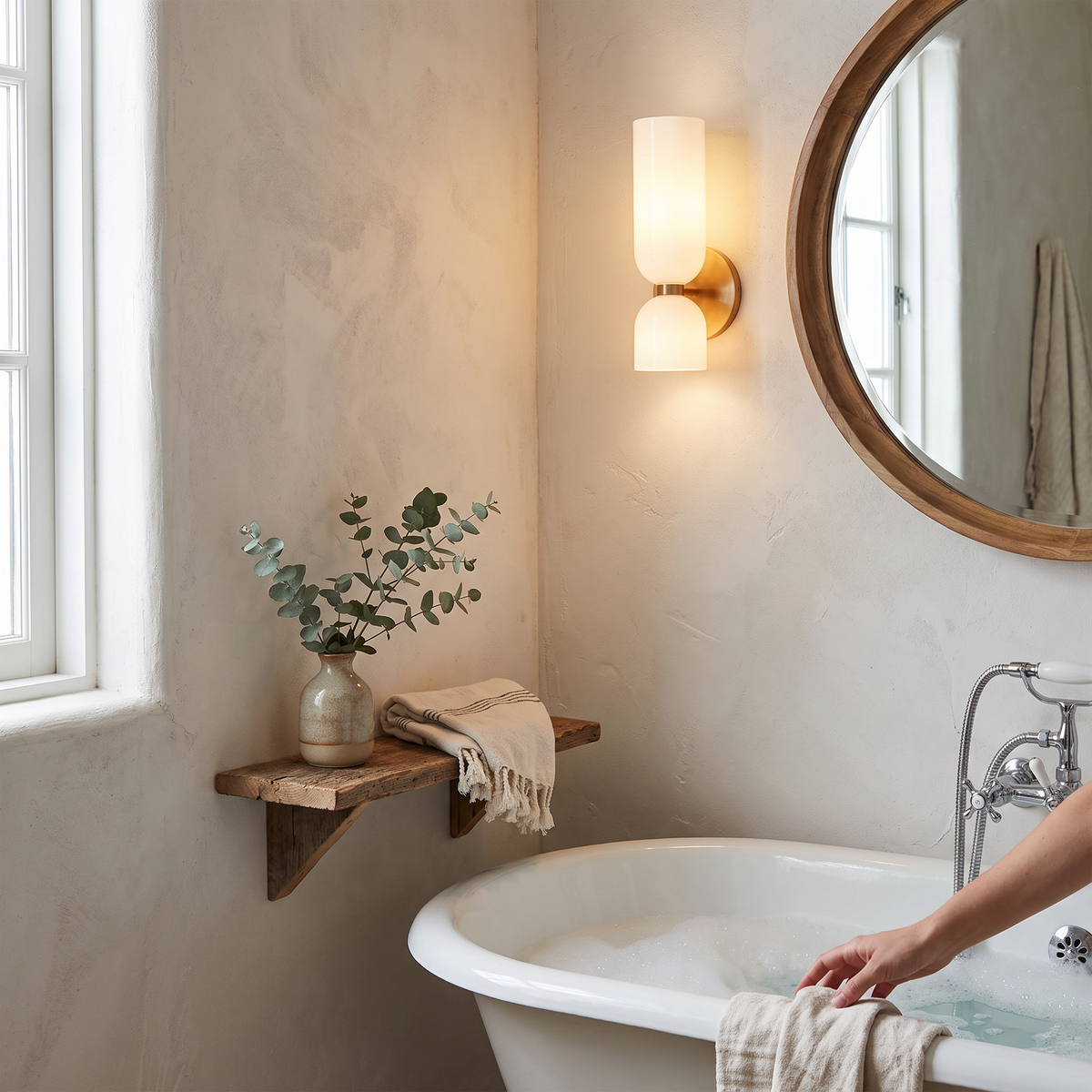Nordic Glass Wall Lamp