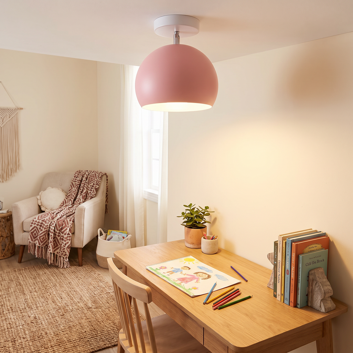 Nordic Macaron Ceiling Light