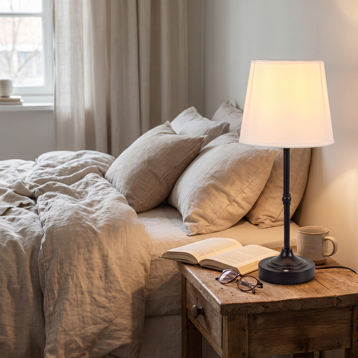 Dimmable Cordless Table Lamp