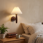 Nordic Wooden Wall Sconce