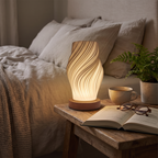 Modern LED Swirl Table Lamp