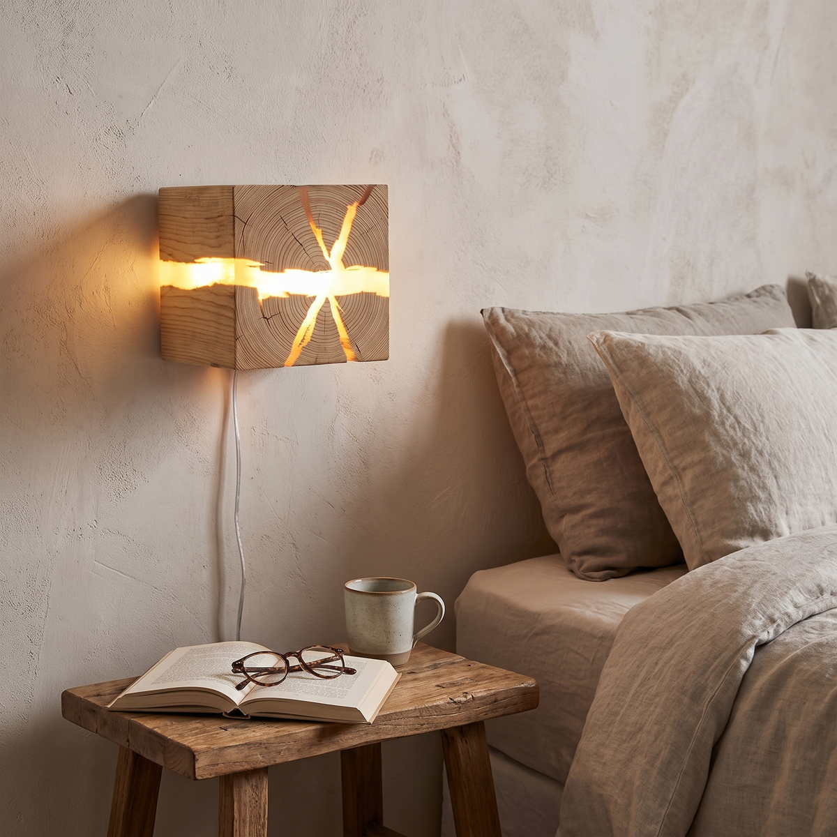 WoodAura Wall Light