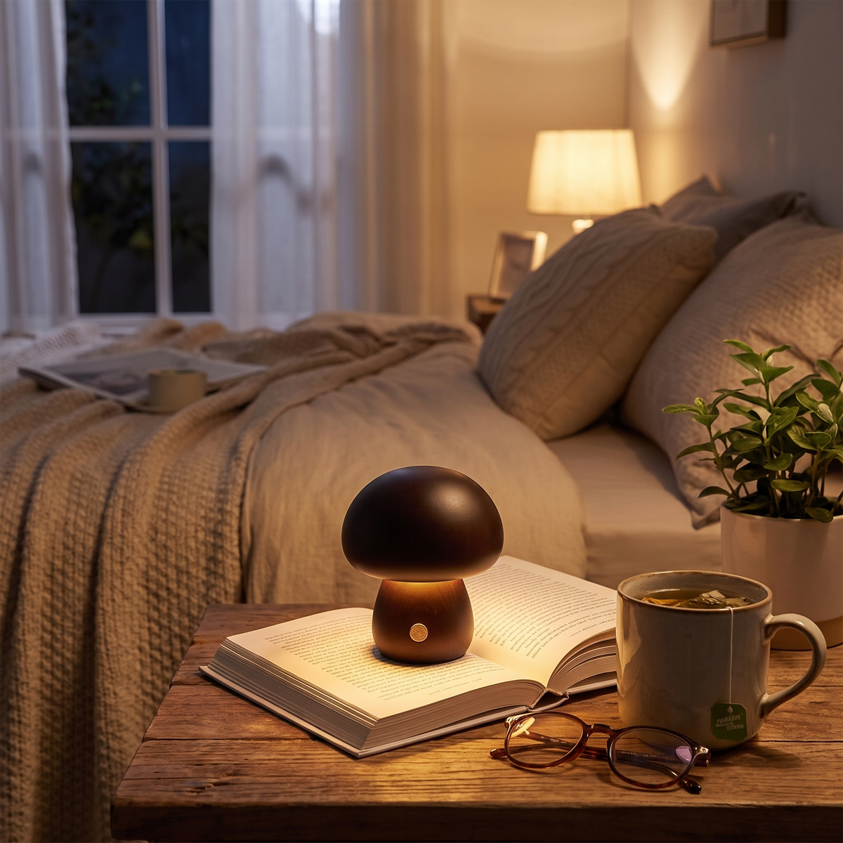 Portobello Mushroom Lamp