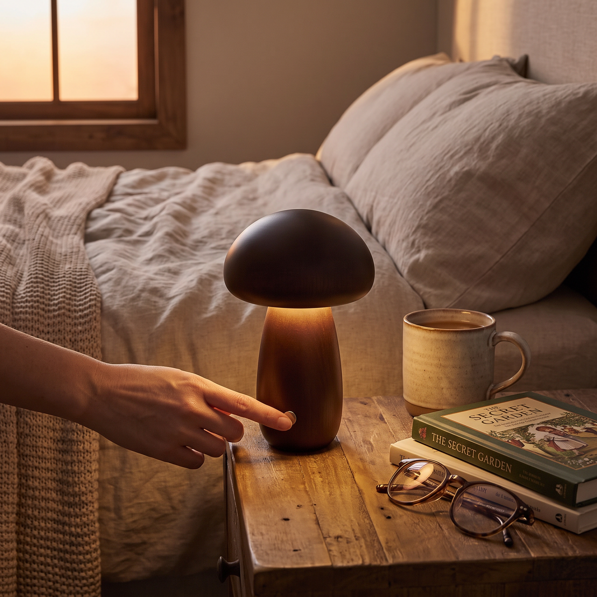 Portobello Mushroom Lamp