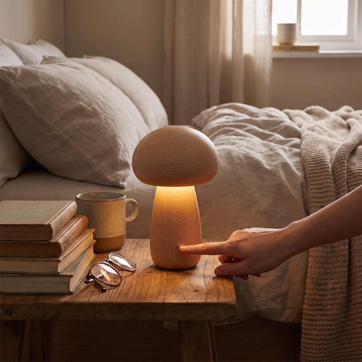 Portobello Mushroom Lamp