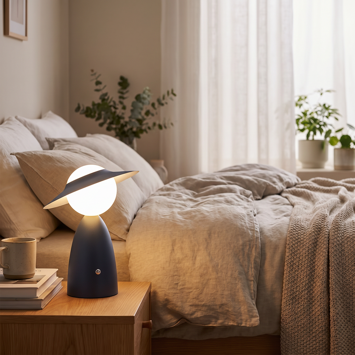 TouchBright Wireless Rechargeable Lamp