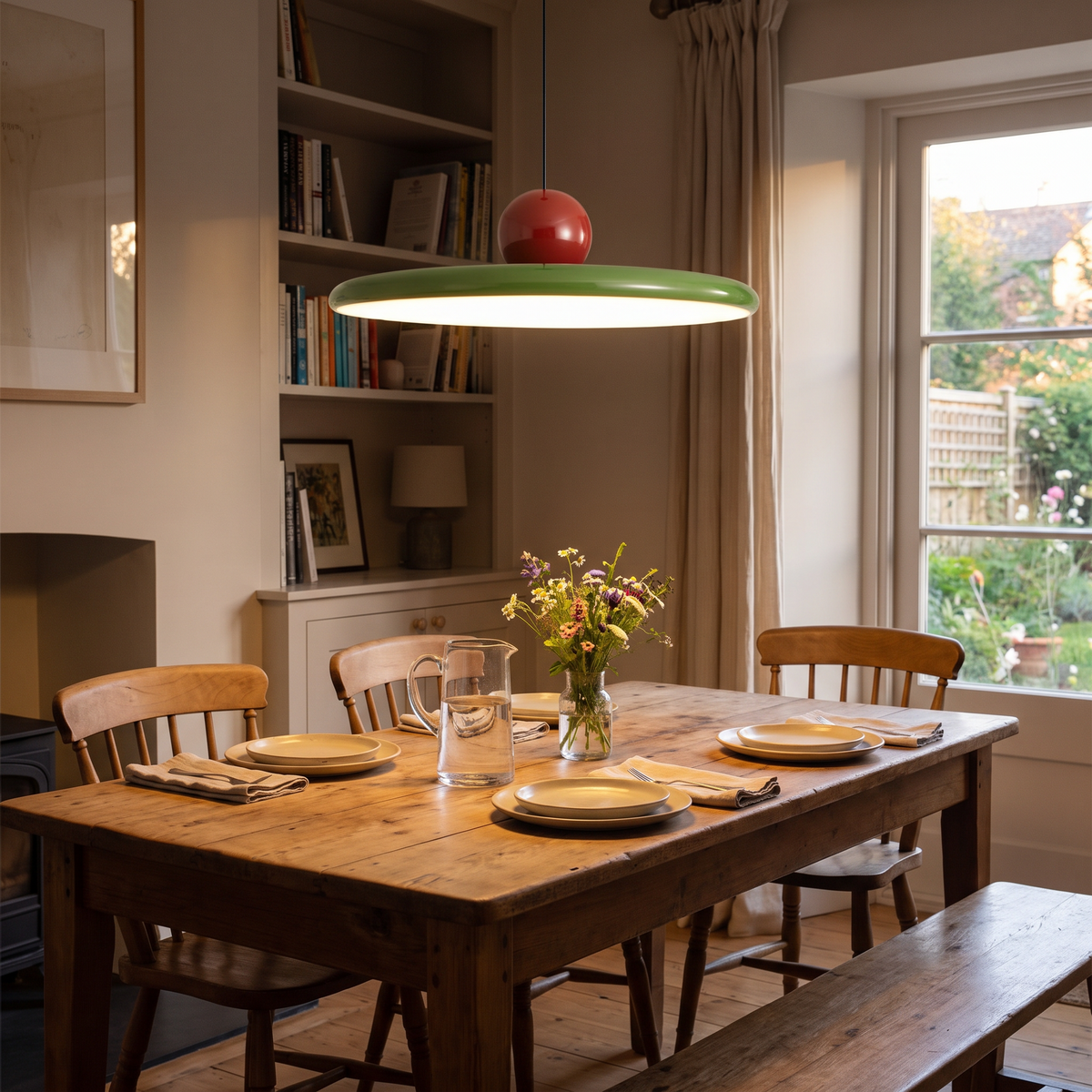 Nordic Flying Saucer Pendant Light