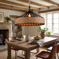 Rustic Hemp Rope Pendant Light