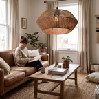 Handwoven Paper Rope Pendant Light Shade