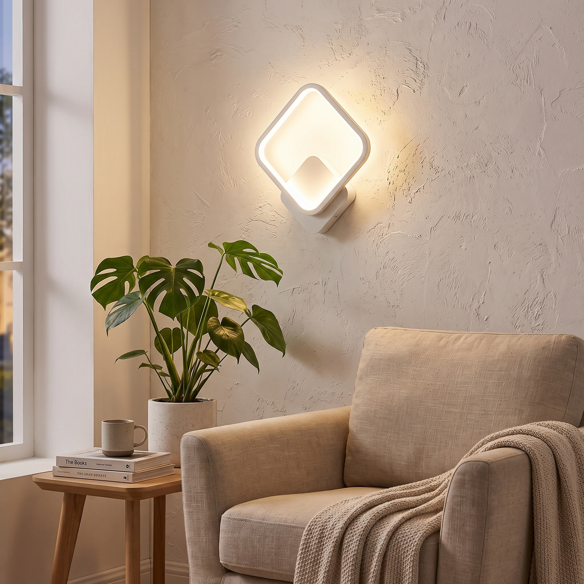Modern Square LED Wall Lamp