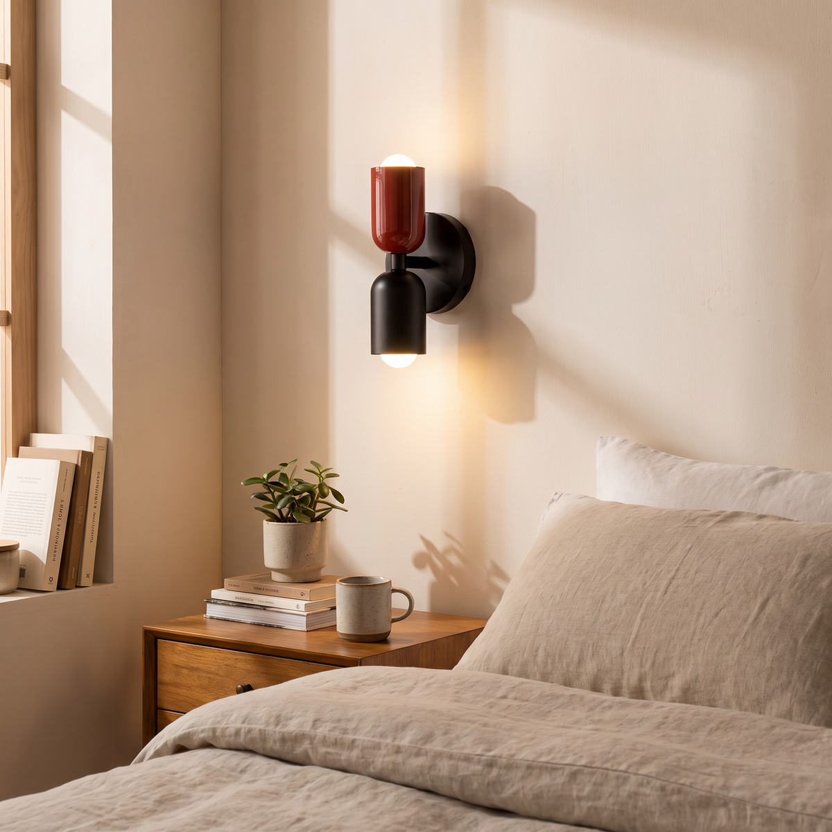 Colorful Bedside Wall Lamp
