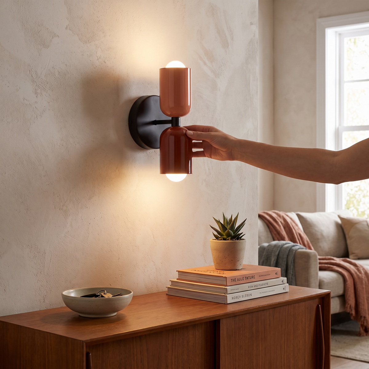 Colorful Bedside Wall Lamp
