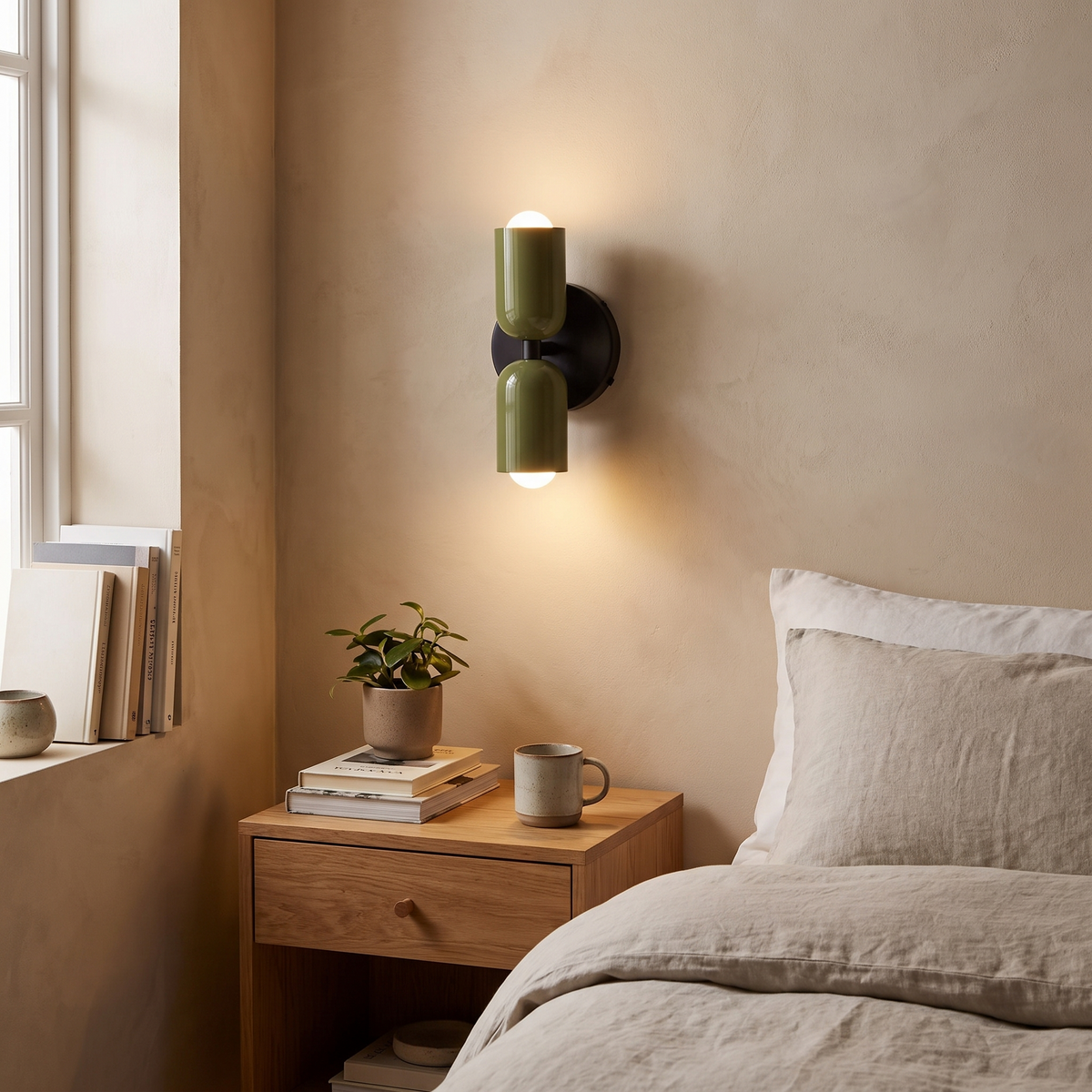 Colorful Bedside Wall Lamp