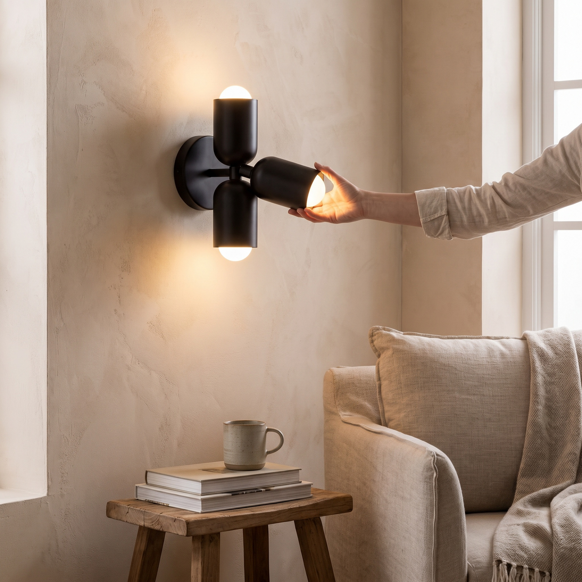 Colorful Bedside Wall Lamp